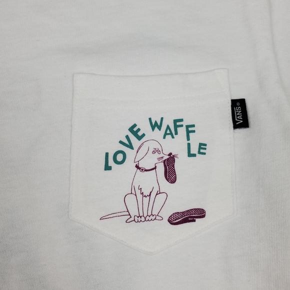 Vans Shirts Vans Love Waffle Vintage Tee Poshmark